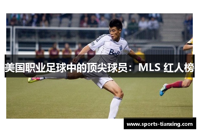 美国职业足球中的顶尖球员：MLS 红人榜